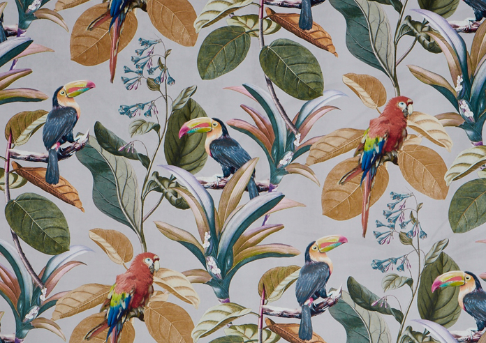 Parrot, Amber - Fabric Only - Image 3